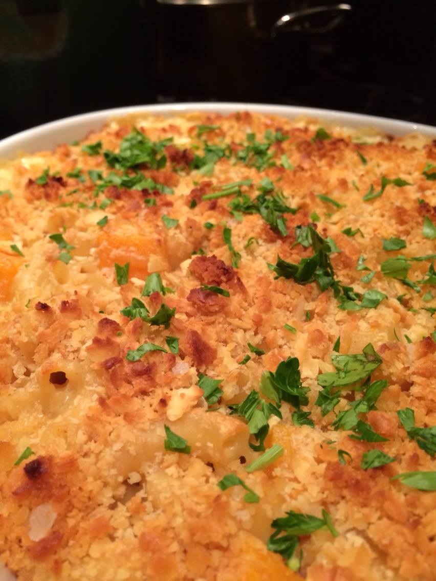 Baked Butternut Squash Mac &&nbsp;Cheese