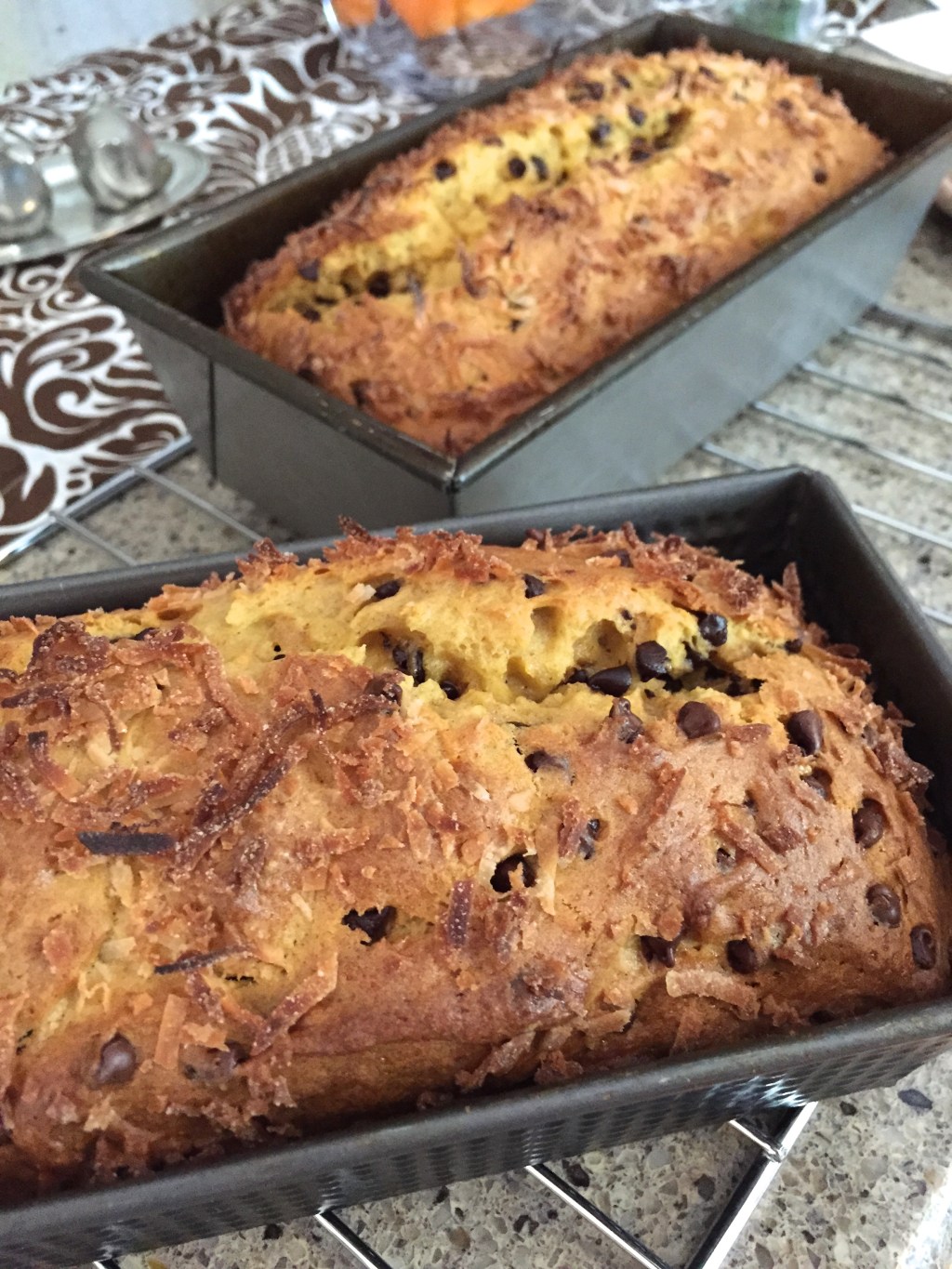 Pumpkin Coconut Chocolate Chip Pumpkin&nbsp;Bread
