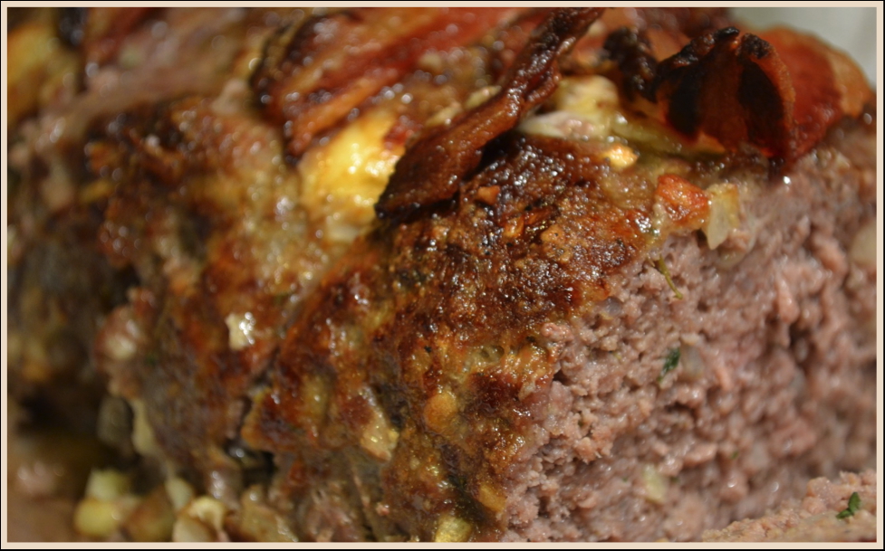 Grass Fed Bacon Cheese&nbsp;Meatloaf