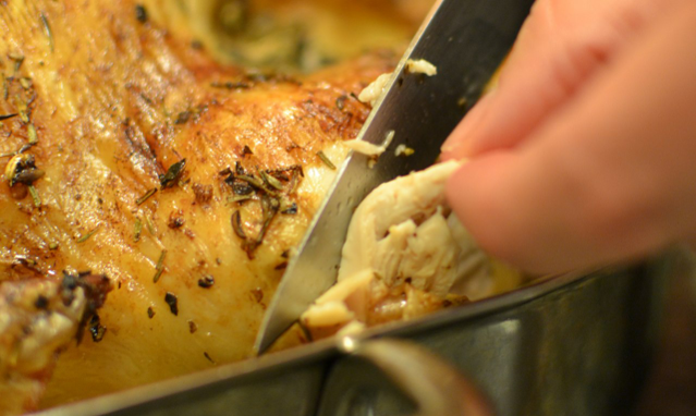 Herb Roast Chicken with a Champagne&nbsp;jus